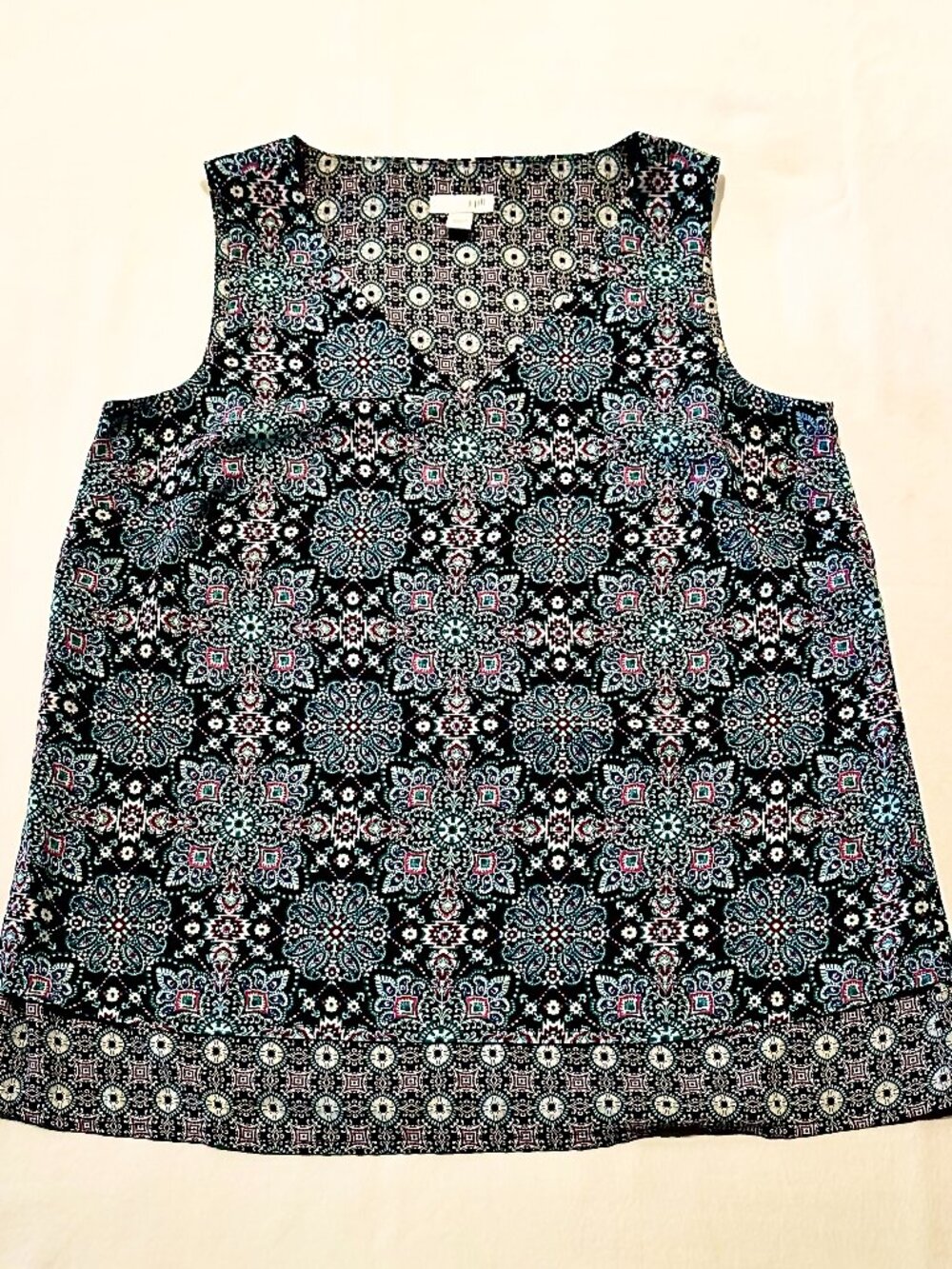 J.Jill Sleeveless top, XS, S